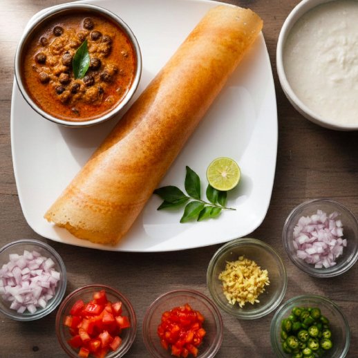 Dosa & Kadala Curry