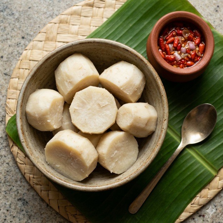 Boiled Chembu 