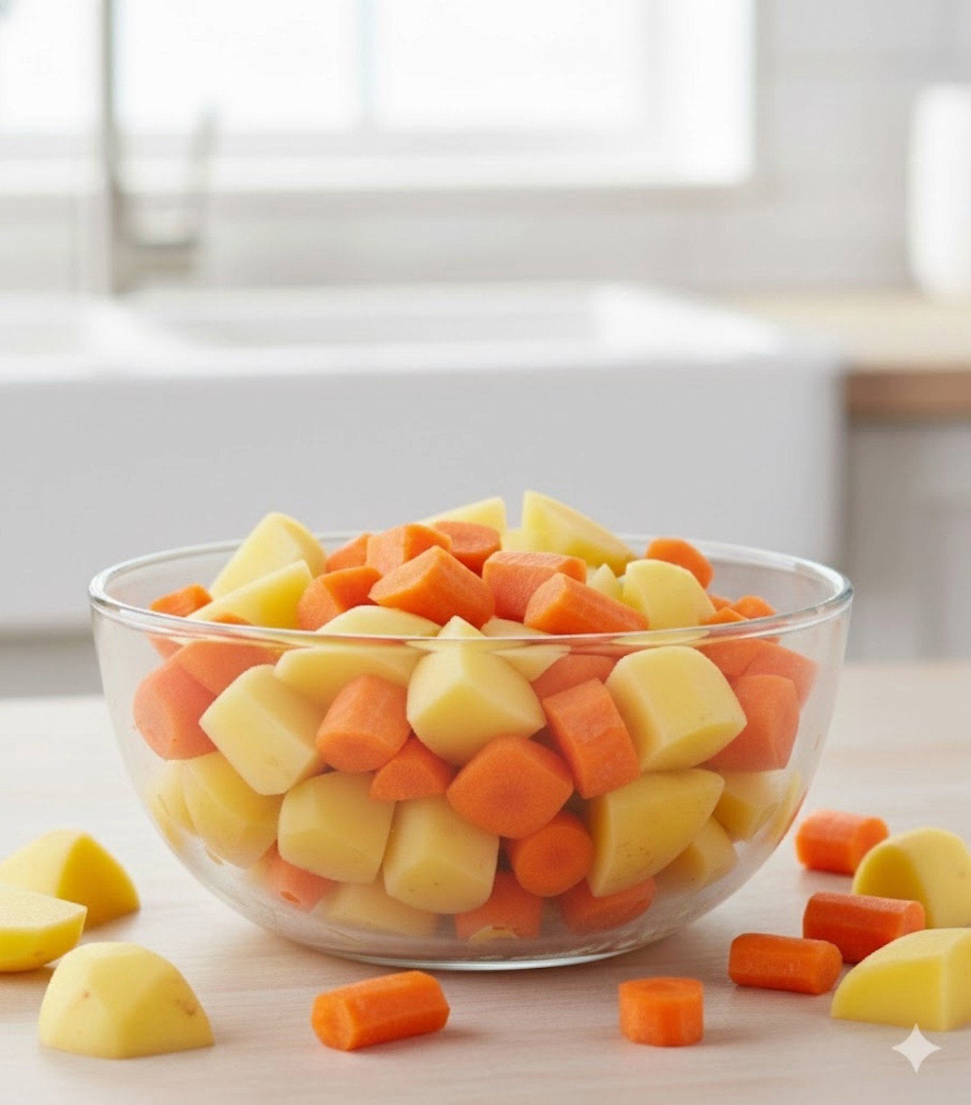 Potato Carrot Mezhukkupuratti