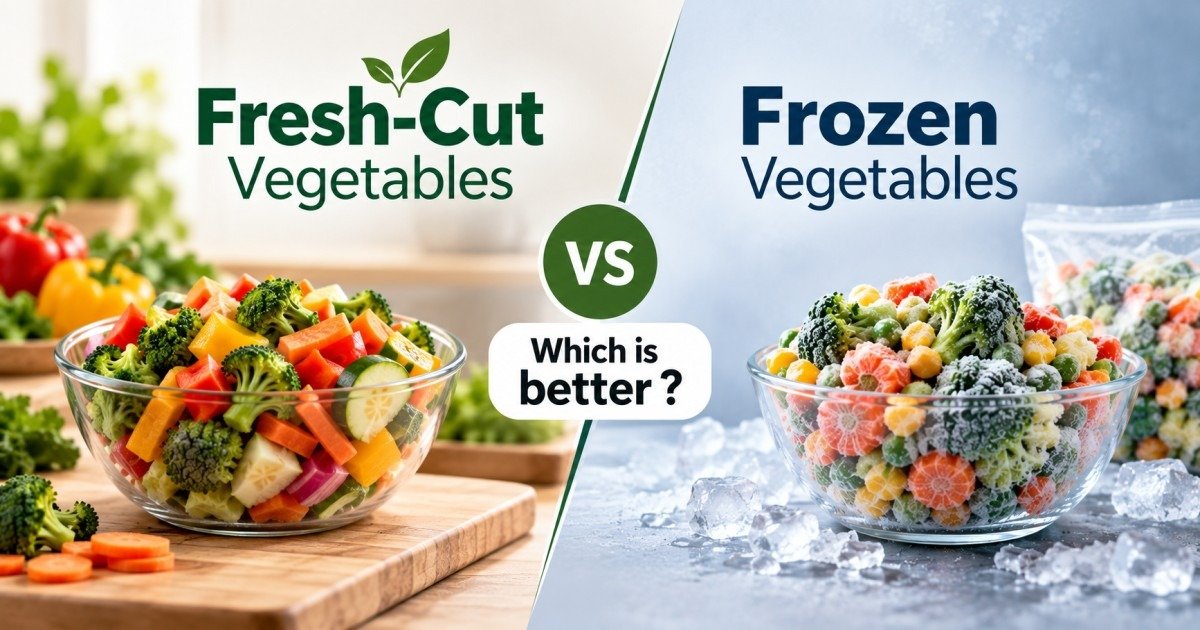 Fresh-Cut Vegetables vs Frozen Vegetables: Which Is Better?