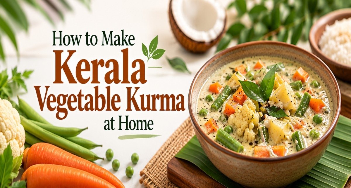 How to Make Kerala Vegetable Kurma at Home