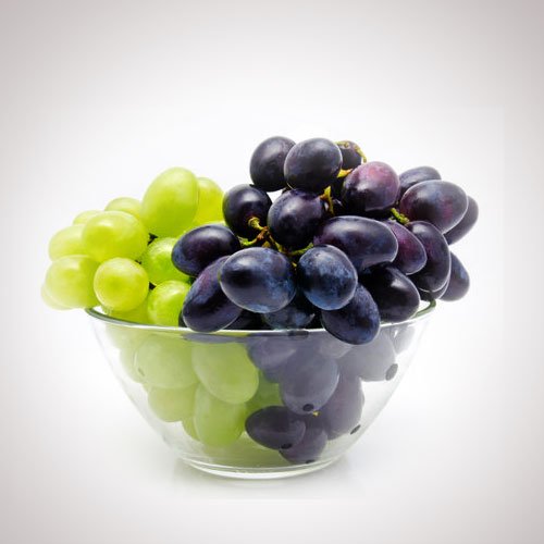 Cleaned Seedless Black Grapes - 300g