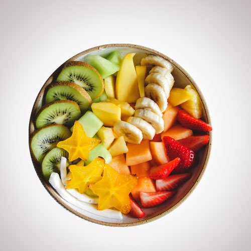 Hair Care Bowl - 300g  ( Kiwi, Pineapple, Grapes, Papaya, Banana, Guava, Pomegranate)