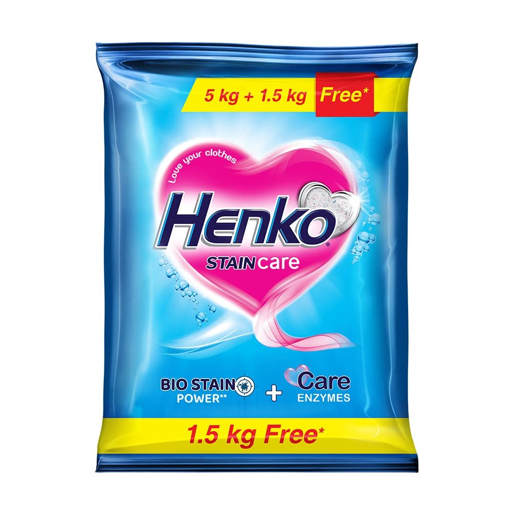 Henko Detergent Powder(500gm)