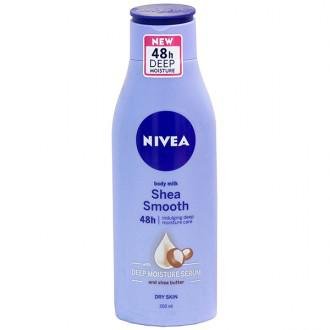 Nivea Body Milk Shea Smooth 48h Dry Skin(200ml)