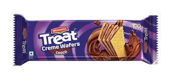 Brittannia treat creme wafers choco 60g