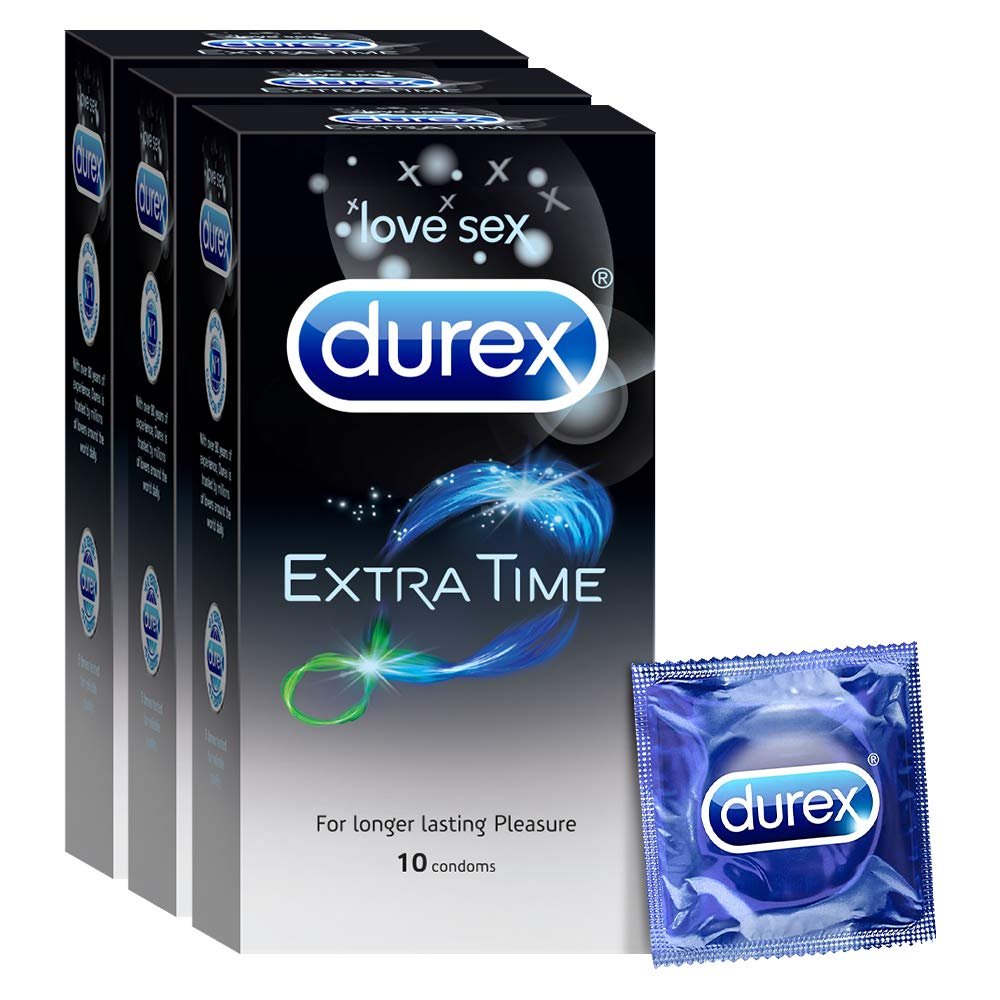 Durex Condoms Extra Time(3No.s)
