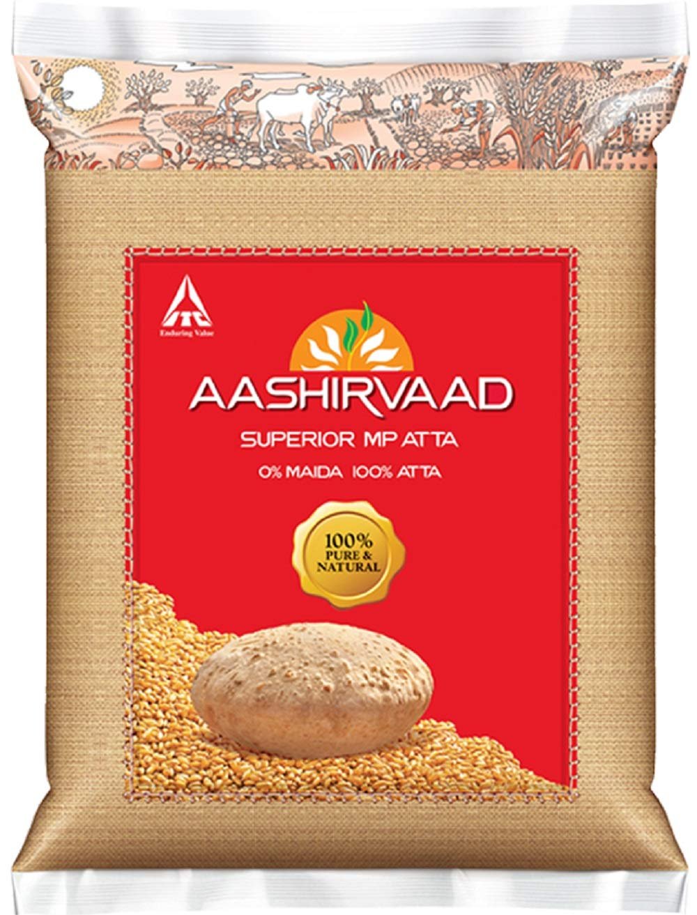 Aashirvaad Superior Atta (5kg) Money Saver Pack