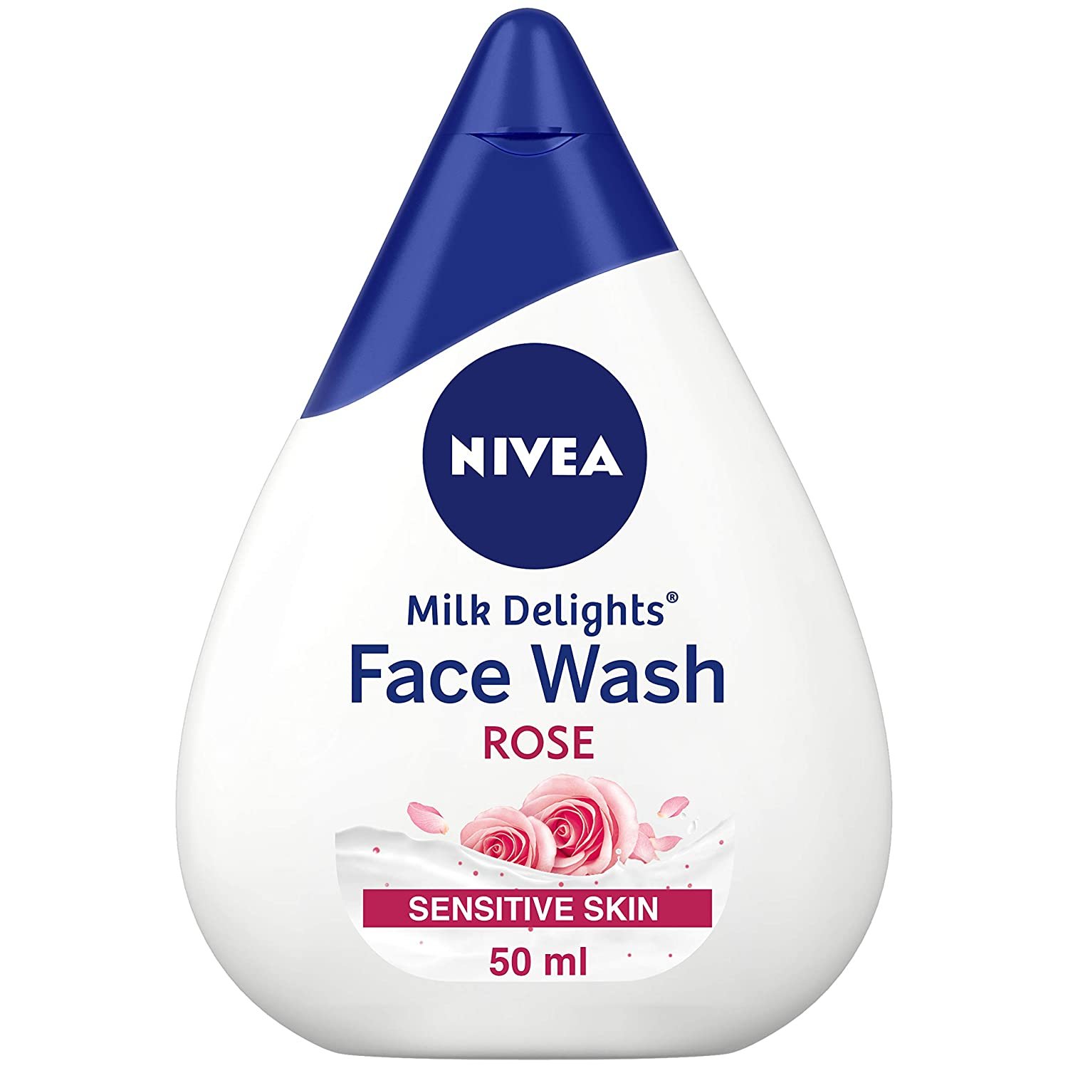 Nivea Milk Delights Face Wash Rose(50ml)