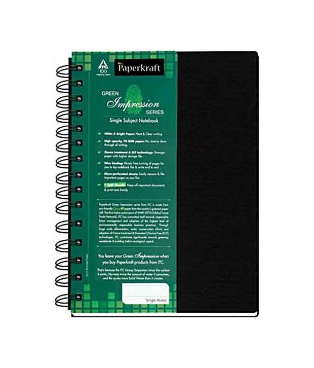 Paperkraft Exercise Book (21.0x14.8 cm) 192 Pages Single Line