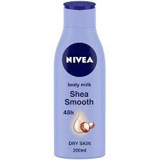 Nivea Body Milk Shea Smooth Dry Skin  48h(200ml)