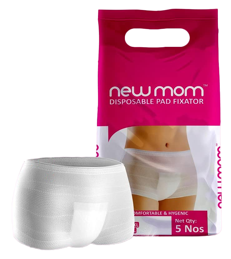 New Mom Disposable Pad Fixator(5No.s)2XLargeSize