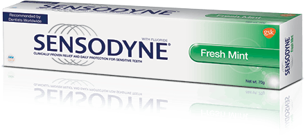 Sensodyne Daily Sensitive Protection + Strong Teeth & Healthy Gums ( Fresh Mint) 75g